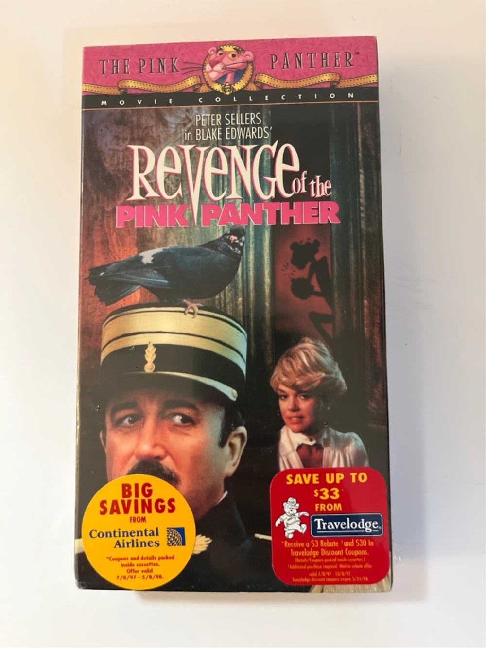 Revenge of the Pink Panther VHS Sealed